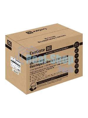 Источник бесперебойного питания ExeGate EX292637RUS SpecialPro Smart LLB-3000.LCD.AVR.2SH.4C13.RJ.USB 3000VA/1800W, LCD, AVR,2*Schuko+4*C13,RJ45/11,USB, металлический корпус, черный