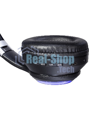Гарнитура Defender FreeMotion B400 чёрный, беспроводная, Bluetooth, до 32 ч, подсветка
