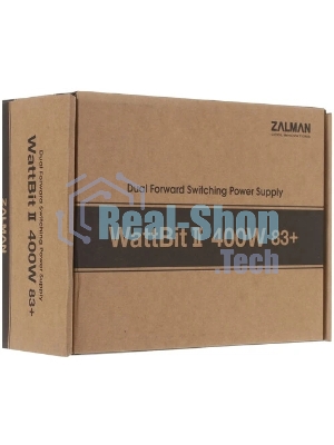 Блок питания Zalman ZM400-XEII, 400Вт, 120мм, черный