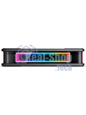Вентилятор для корпуса JONSBO FR-606BR Reverse (120x120x25мм, 4-pin PWM, ARGb, 35.99CFM, 26.5dBA, 1500RPM, черный)