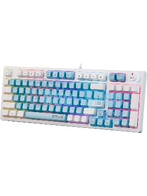 Клавиатура проводная Defender Hawk GK-418, USB, белый