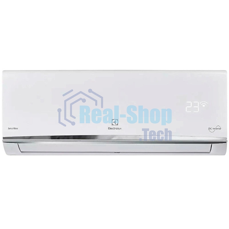 Внутренний блок сплит-системы Electrolux Smartline DC EACS/I-09HSM/N8_V2/in инвертор, 9000 BTU, 25 м², 21 дБ, охлаждение, обогрев, осушение, белый