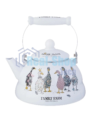 Чайник эмалированный AGNESS 934-627 FAMILY FARM 3 л