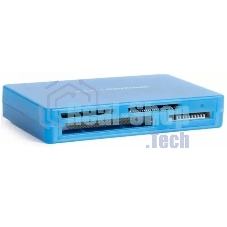 Карт-ридер AeroCool AMGCRM8300/синий/microSD/miniSD/SD/MMC/RS-MMC/MMCplus/MMC/MS Pro/MS/USB 2.0/пластик