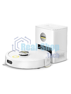 Робот-пылесос Karcher RVC 3 Comfort белый, 2600 мАч Li-Ion, уборка сухая/влажная, пылесборник контейнер 0.5 л