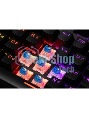 Клавиатура проводная Defender Blitz GK-240L RU, USB, черный