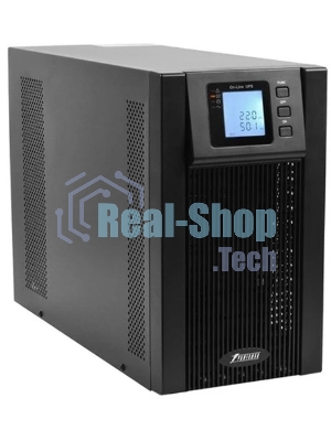Источник бесперебойного питания Powerman Online 3000 / 3000 ВА / 2400 Вт / 3 x CEE 7 (евророзетка)