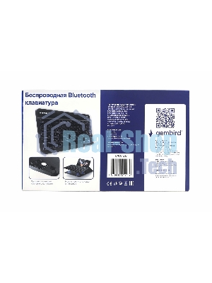 Клавиатура беспроводная Gembird KBW-4N, 78 кл., Bluetooth, ножн.тип клавиш, ультратонкая
