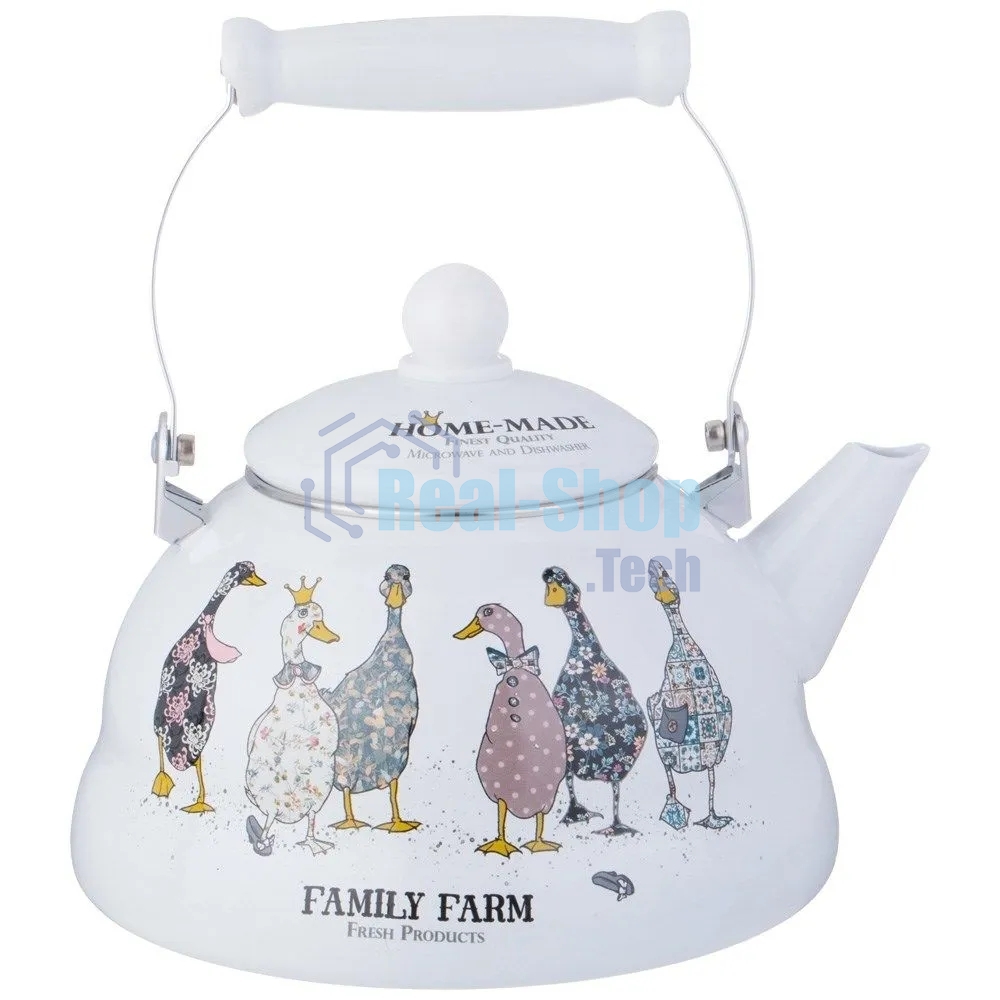 Чайник эмалированный AGNESS 934-627 FAMILY FARM 3 л