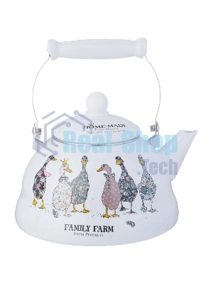 Чайник эмалированный AGNESS 934-627 FAMILY FARM 3 л