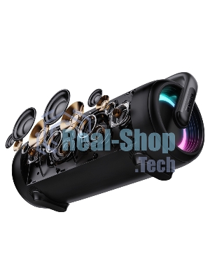 Колонка SVEN АС PS-395, черный (80 Вт, Waterproof (IPx5), TWS, Bluetooth, USB, 4800мА*ч)