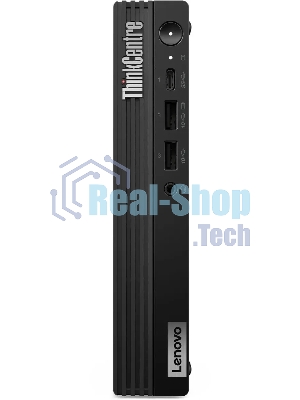 Мини ПК Lenovo ThinkCentre Tiny M70q-5 slim i7 14700T (1.3) 16Gb SSD 512Gb UHDG 770 Win 11Pro GbitEth WiFi BT 135W kb мышь клавиатура черный (12TD0041UM)