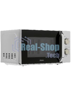 Микроволновая печь Haier HMB-MM208SA серебристый/черный, 20 л, 800 Вт, переключатели - поворотный механизм