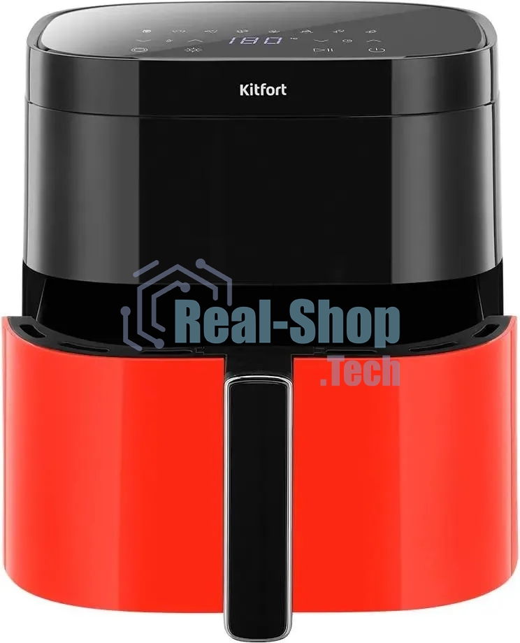 Аэрогриль Kitfort КТ-2291 1700 Вт красный/черный