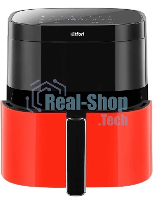 Аэрогриль Kitfort КТ-2291 1700 Вт красный/черный
