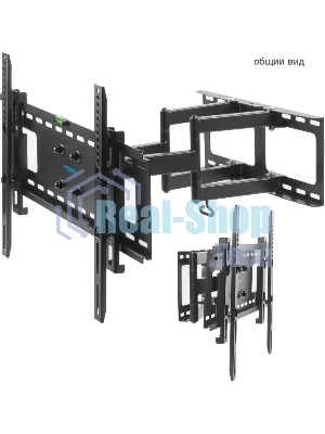 Кронштейн Kromax ATLANTIS-80 черный для LED/LCD телевизоров 32