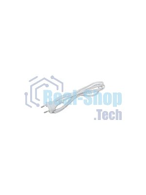 Шнур с опрессованной вилкой EKF ASC-252 2 м 2х0.75кв.мм