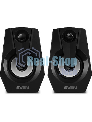 Акустическая система SVEN 370 2.0 черные (2x2W, USB, RGb подсветка)