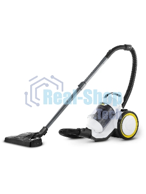 Пылесос Karcher VC 3 белый/черный, 250/700 Вт, уборка сухая, пылесборник контейнер 0.9 л