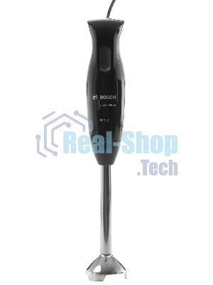 Блендер погружной Bosch MSM2620B черный, 600 Вт, 1 скорость