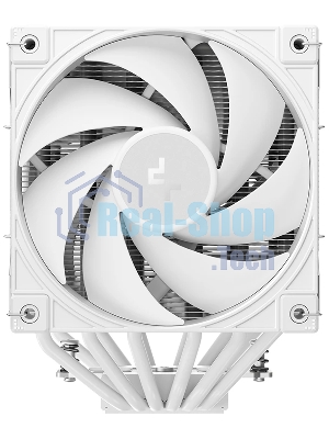 Кулер для процессора DEEPCOOL AK620 G2 WH LGA1851/1700/1200/115X/AM5/AM4 (8шт/кор, TDP 260W, PWM, DUAL Fan 120мм, 6 тепл. трубок, Copper Base, Wood-grain top cover, белый) RET (R-AK620G2-WHNNMN-GJD)