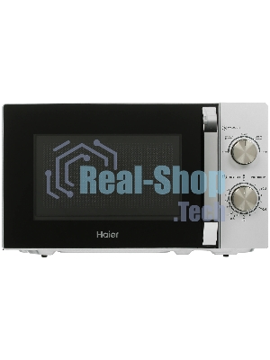 Микроволновая печь Haier HMB-MM208SA серебристый/черный, 20 л, 800 Вт, переключатели - поворотный механизм