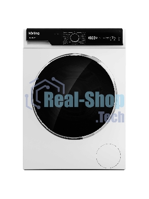 Стиральная машина с паром Korting KWM 42LS1267 белая, загрузка фронтальная 6кг, 1200 об/мин., класс: A+++