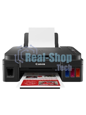 МФУ струйное Canon PIXMA G3416 (2315C052), А4, цветной, печ. 8.8 стр/мин. (ч/б) 5 стр/мин. (цвет), скан. до 3 стр/мин., 4800x1200 dpi (печать) 1200х600 dpi (скан.), USB, Wi-Fi