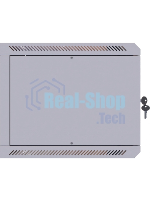 Шкаф коммутационный Suprlan (05-1060) настенный 6U 600x350 мм пер. дв. стекл направл. под закл. гайки 70 кг RAL 7035 285 мм 13.3 кг 360 мм