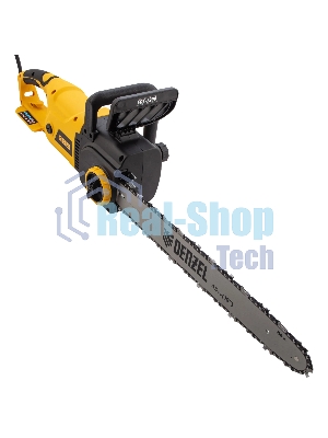 Пила цепная электрическая Denzel EDS-2200, 2,2кВт, продольная, шина 45 см, шаг 3/8, паз 1,3 мм, 62 зв