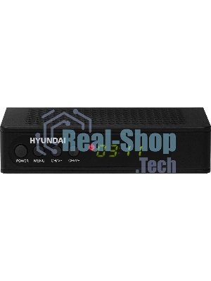 Цифровой TV ресивер HYUNDAI H-DVB240 черный