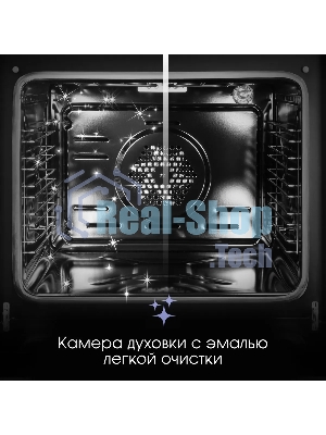 Духовой шкаф электрический Zigmund & Shtain E 158 B черный