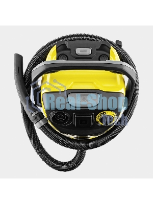 Строительный пылесос Karcher WD 6 P S V-30/8/35/T (YSY) желтый, 300/1300 Вт, уборка сухая/сбор воды, пылесборник мешок/контейнер, 30 л