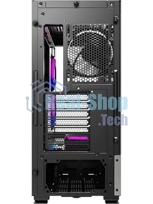 Компьютерный корпус Montech SKY TWO черный без БП ATX 3x140мм 2xUSB3.0 1xUSB3.1 audio bott PSU