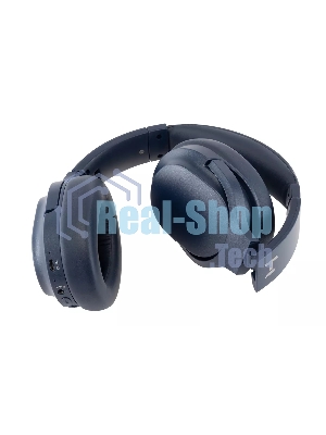 Беспроводные/проводные наушники Harper HB-712 синий, накладные, Bluetooth + проводной, складная конструкция, до 20 ч.