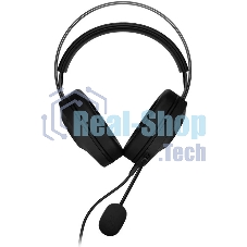 Гарнитура ASUS TUF Gaming H1 Gen II чёрный, проводная, USB, подсветка, совместимость с PS5