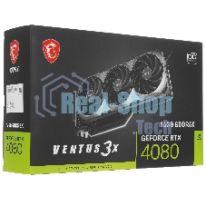 Видеокарта MSI RTX4080 VENTUS 3X E OC 16GB GDDR6X 256bit 2xDP 2xHDMI 3FAN RTL