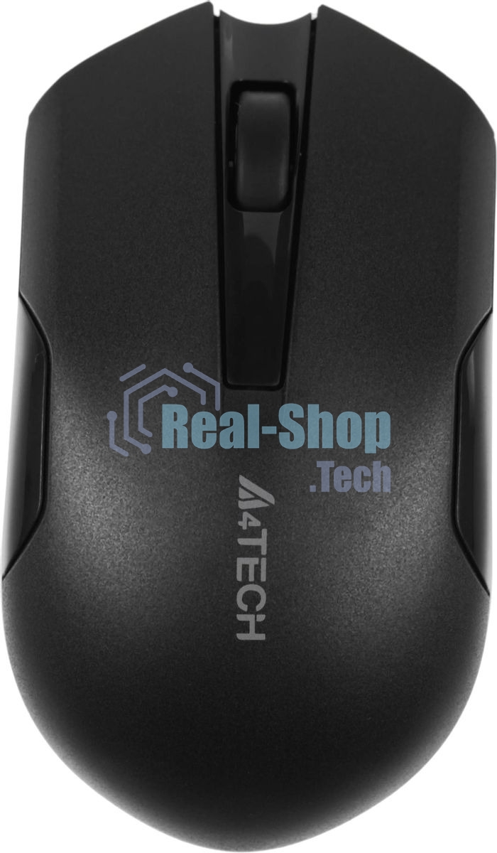 Мышь беспроводная A4Tech G3-200NS черный, 1200 dpi, радиоканал, USB, кнопки - 3