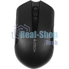 Мышь беспроводная A4Tech G3-200NS черный, 1200 dpi, радиоканал, USB, кнопки - 3