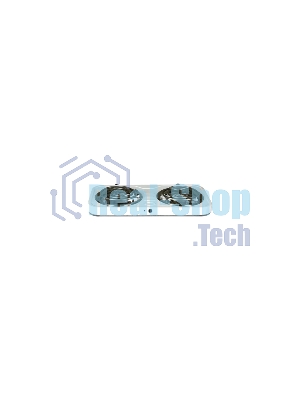 Плита настольная электрическая Blackton Bt HP205W белый, 2 кВт, ТЭН, конфорки - 2, эмаль, поворотные переключатели