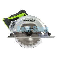 Циркулярная пила аккумуляторная GreenWorks GD24CS 24В, без АКБ и ЗУ (1500907)