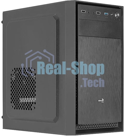 Компьютерный корпус Aerocool/Formula CS-104-S-BK-v1 черный без БП mATX 1x120мм 1xUSB 2.0 1xUSB 3.0 audio