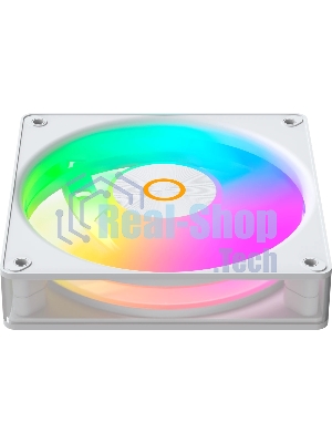 Вентилятор для корпуса Ocypus Gaммa F12 Elite WH ARGB, 120x120x25мм, 4-PIN PWM, 600-1800 RPM, 26 DBA MAX, HYDRO BEARING