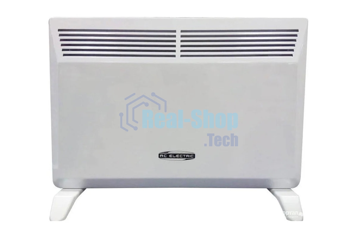 Конвектор электрический AC Electric ACE/CMM-1000 белый, 1000 Вт, 10 м2, термостат