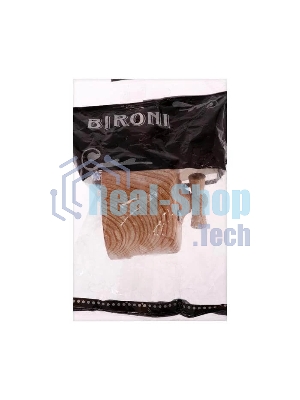 Выключатель проходной поворотный Bironi B1-201-13 1-клавишный, пластик, карельская сосна