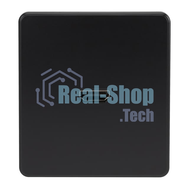 Розетка Kranz ROUND HDMI с/у оникс