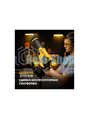 Пила сабельная аккумуляторная CRC-115-0, 18В Li-Ion Denzel