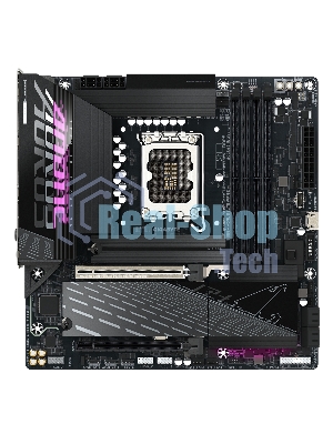 Материнская плата Gigabyte B860M AORUS ELITE WIFI6E, LGA 1851, Intel B860, 4xDDR5, 4xSATA, 3xM.2, 1xPCIe 5.0 x16, 1xPCIe 4.0 x4, 1xHDMI, 1xDP, 1xUSB4 Type-C, 1x 2.5Gb LAN, 4xUSB-A 3.2 Gen 1, 2xUSB-A 3.2 Gen 2, 4xUSB-A 2.0, 7.1, mATX