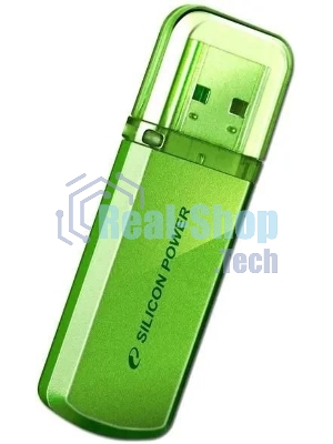 Флешка USB Silicon Power R/W 32Gb Helios 101 SP032Gb,UF2101V1N USB 2.0 зеленый
