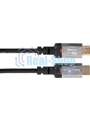 Кабель Telecom HDMI 19M/M,ver. 2.1, 8K@60 Hz 2m метал разъемы